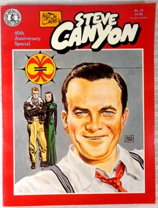 MILTON CANIFF'S STEVE CANYON 40th Anniversary Special Kitchen Sink Press VG! - Picture 1 of 2