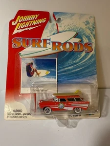 Johnny Lightning Surf Rods San Onefre Spongers 1957 Chevy Nomad J12 - Picture 1 of 1