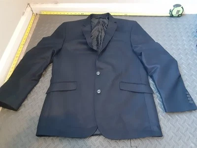 Structure Suit Mens 42 Regular Black Sports Blazer #S127 - Image 1 of 4