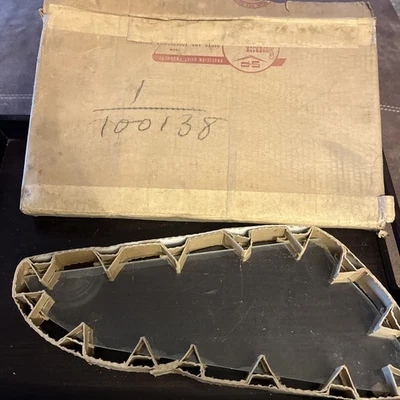 NOS Studebaker Mirror Glass 100138 – Original Side View Mirror in Box - Image 1 of 4