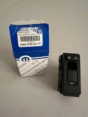 Dodge Avenger 2013 ventana de puerta del pasajero delantero y conjunto de interruptor de bloqueo/desbloqueo.  NUEVO. Foto 1 de 4