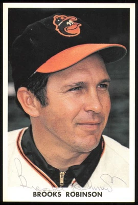 Brooks Robinson Autographed Signed 3.5x5 Photo Baltimore Orioles - Image 1 of 2