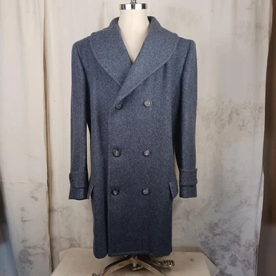 Vintage Thick Wool Irving L. Wilson U.S. Military Coat Men's Size XL - Image 1 of 4