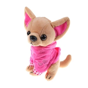 Lovely Plush for Doll for Toddler Stuffed Chihuahua Christmas Cartoon Dog Toys - Picture 1 of 11