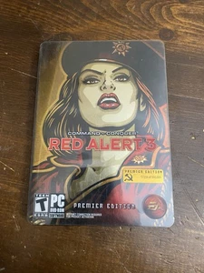 Command & Conquer: Red Alert 3 Premier Edition (PC, 2008) Complete Steelbook CIB - Picture 1 of 3
