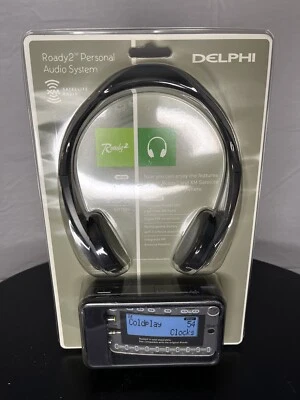 Delphi Roady 2 XM Satellite Radio Personal Audio System SA10109-11P1 New Sealed - Image 1 of 4
