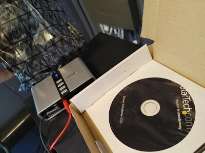 StarTech ICUSBAUDIO7D 7.1 USB Audio Adapter External Sound Card w SPDIF Tested! - Image 1 of 4