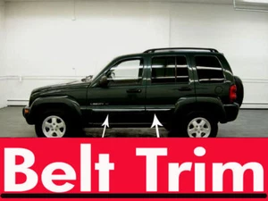 For LIBERTY CHROME SIDE BELT TRIM DOOR MOLDING 02 03 04 05 06 07 2008-2013 - Picture 1 of 1