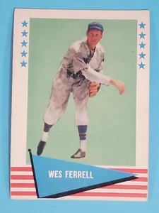 1961 Fleer Wes Ferrell Washington Senators #26 VG ⚾ - Picture 1 of 9
