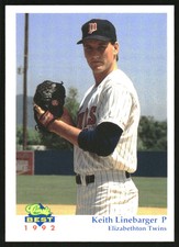 1992 Elizabethton Twins Classic/Best #2 Keith Linebarger