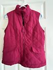 Joules Hartland Gilet in Deep Pink Size 12 Mint Condition