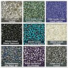 Toho 11/0 Round Japanese Glass Seed Beads - 10 Grams Transparent & Lined Colors