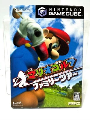 Mario Golf: Family Tour Nintendo GameCube Complete Box Manual NTSC-J Japan Versi - Image 1 of 4