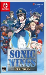 Sonic Wings ReUnion Nintendo Switch Japan Ver. Vertical Arcade Shooting Game NEW - Picture 1 of 6