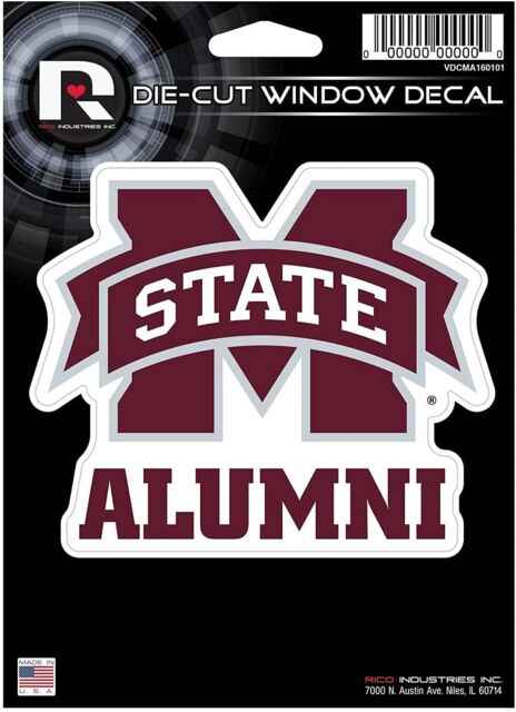  NCAA Mississippi State Bulldogs Laser Cut Auto Tag, Red, 12 x  6 : Sports & Outdoors