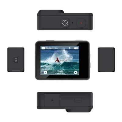 8K 6K Touch Video Waterproof Outdoor Mini Sport Action Digital Video Cameras - Image 1 of 4