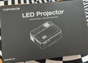 LED Mini Projektor Topvision T21 / neuwertig- nie benutzt - Bild 1 von 2