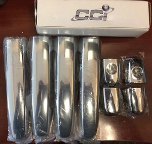 CHROME HANDLES CCI Chrome Door Handle Accents (8PCs/Set) Toyota Corolla Yaris - Picture 1 of 3