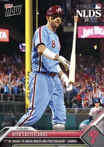 Nick Castellanos - 2023 MLB TOPPS NOW® Card 999 - PR: 2259 - NLDS Free Shipping - Picture 1 of 2