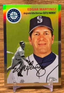 EDGAR MARTINEZ Refraktor | 2023 Chrome Platinum Seattle Mariners #461 - Bild 1 von 2