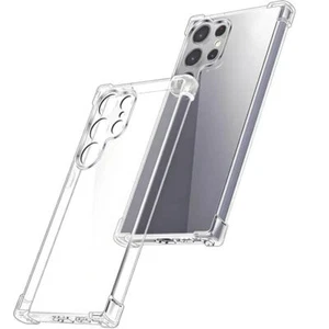 Clear Gel Shockproof Back Case For Galaxy S24 FE, A25, A16,A06,A05,A04e,A03 Core - Picture 1 of 29