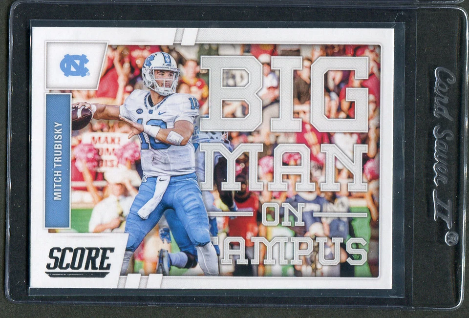 2017 Score Mitch Trubisky RC #2 Big Man On Campus Bears - Image 1 of 1