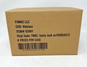 Funko Pop! Vinyl SODA Santa Jack Skellington Nightmare Before Christmas Case 6 - Picture 1 of 1