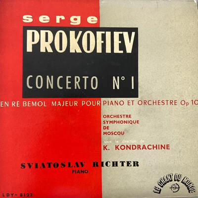 PROKOFIEV: Concerto No. 1 - Richter / Kondrachine (F EP LCDM LDY-8122 / NM) - Bild 1 von 3