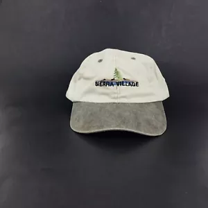 SIERRA VILLAGE Baseball Cap Hat Adj. Mens Size Cotton - Picture 1 of 8