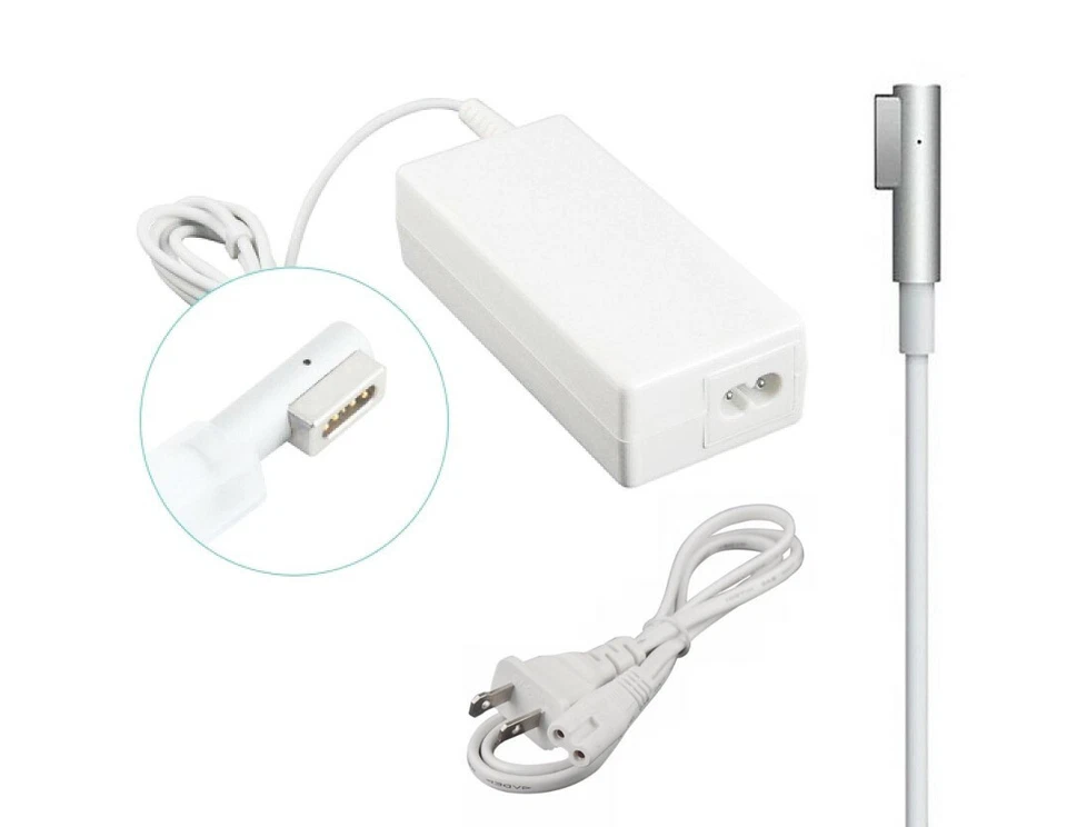 Replacement 45W L Tip MacBook Air Charger Compatible with Models Before 2012 - Image 1 of 4