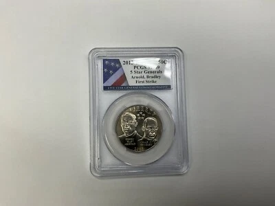 2013-D 50C 5-Star Generals Commemorative Half Dollar PCGS MS 69 | First Strike - Image 1 of 2