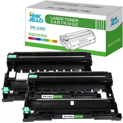 2 x DR2400 Drum Compatible With Brother HL-L2375DW MFC-L2710DW HL-L2310D - Image 1 of 4