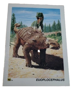 1992 DinoCardz Euoplocephalus #44 Dinosaur Trading Card (H5 - Picture 1 of 2