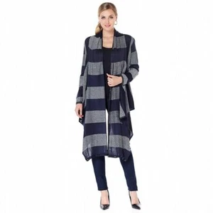 COLLEEN LOPEZ Size XS Show Me the Limelight Cardigan NAVY - Picture 1 of 4