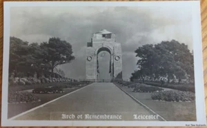 c1930's RP - Arch of Remembrance - Leicetser - Picture 1 of 1