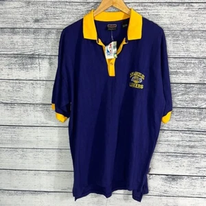 Neu mit Etikett Vintage NBA Active 1997 Los Angeles Lakers Golf Polo XL - Bild 1 von 5