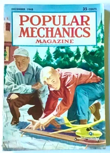 Popular Mechanics Magazine - December 1948 - model planes, earthquake forecast - Picture 1 of 2