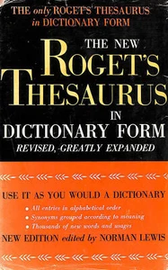 Der neue Roget's Thesaurus der englischen Sprache in Wörterbuchform - Bild 1 von 1