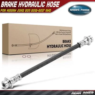 1Pc Rear Left or Right Inner Brake Hydraulic Hose for Nissan Juke 2011-2017 AWD - Image 1 of 4