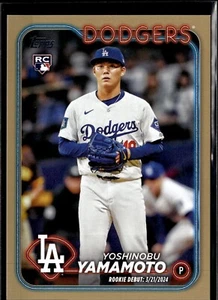 2024 Topps Update Series US149 Yoshinobu Yamamoto, Rookie RARE GOLD /2024 🔥 - Picture 1 of 1
