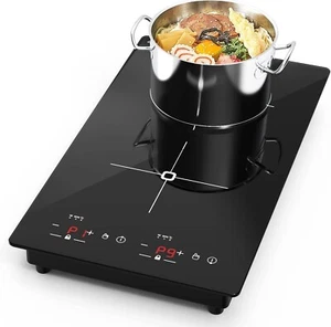 Double Induction Cooktop 2300w 110v Portable Induction Cooktop With Led Touch - Picture 1 of 9