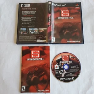 Driving Emotion Type-S (Sony PlayStation 2, 2001) Great Cond. TESTED AND WORKING - Picture 1 of 5
