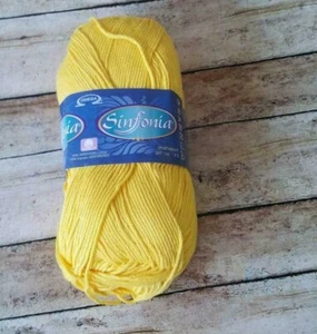 Cotton Sinfonia Yarn Mercerized Sport Weight Yarn, Soft Omega Yarn Hilazas - Picture 1 of 46
