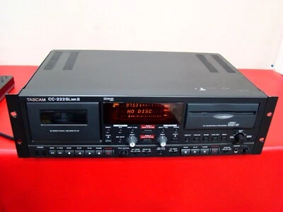 Tascam CC-222SL MKII Professional Cassette/CD Recorder combo Fully Functional - Image 1 of 4