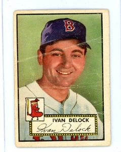 1952 Topps Baseball #329 Ivan DeLock (JF) - Imagen 1 de 2