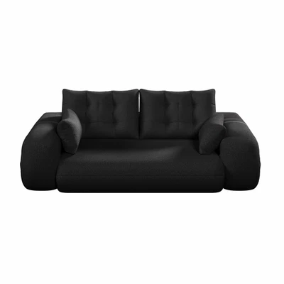 Upholstered Sleeper Sofa w/Pull Out Full Bed Foldable Floor Sofa Couch Daybed - Image 1 of 4