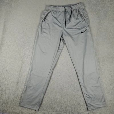 Pantalones deportivos Nike para hombre talla XL grises ligeros Swoosh Track Joggers * Foto 1 de 4