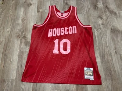 Mitchell &Ness Monochrome Swingman Sam Cassell Houston Rockets 1993-94 Jersey2XL - Image 1 of 3