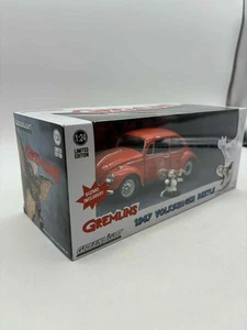 1/18 DIECAST GREENLIGHT HOLLYWOOD GREMLINS 1967 VOLKSWAGEN BEETLE (LIMITED) - Picture 1 of 5