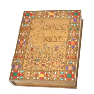 Disney Sleeping Beauty Gold Accessory Case Jewelry Box story collection Unused - Picture 1 of 6